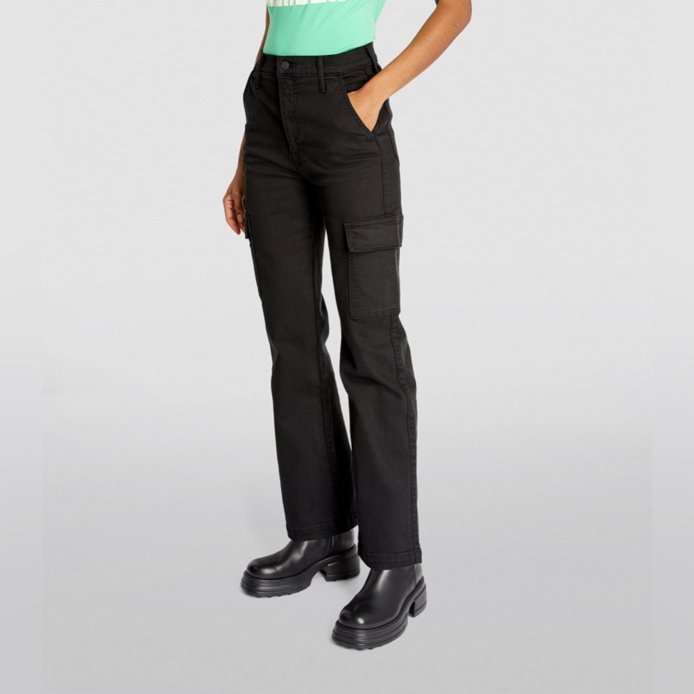 MOTHER‎ Rambler Cargo Black Jeans 29